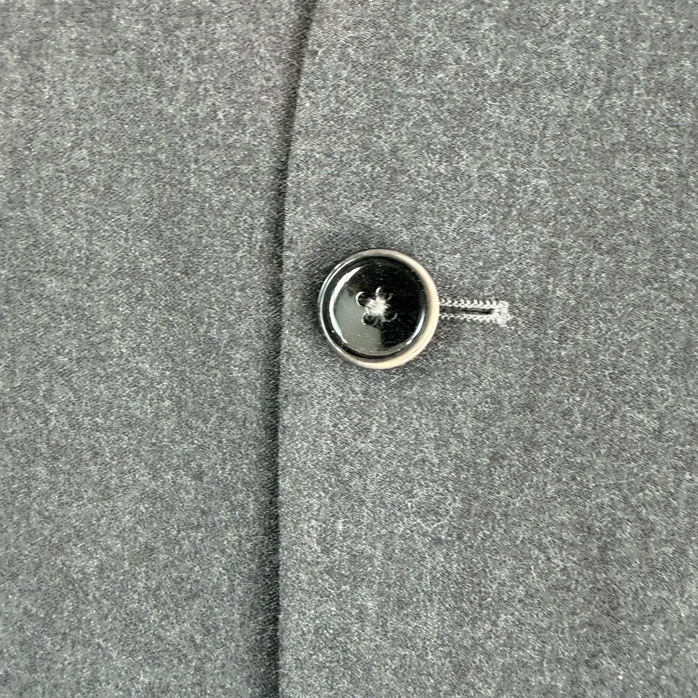 Hugo Boss Sport Coat Blazer in Grey Lanificio Tesse Biella Wool Men 38R Desinger